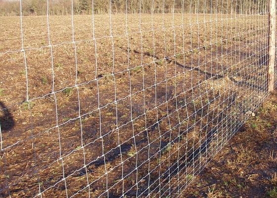 2.5mm Wire Hinged Joint Galvanized 1.2m High Agricultural Fencing