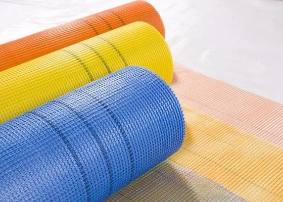 High Strength Fiberglass Netting Mesh Alkaline Resistant For Reinforcing Concrete