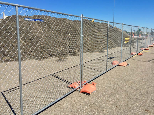 Temporary Construction Fence Panel Welded Temporary Portable Fence