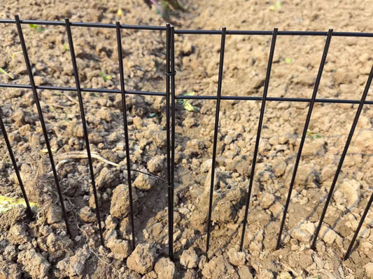 Animal Barrier Fence, Sharp Angled Ends, Ground Spike Defense,Underground Decorative Garden Fence(