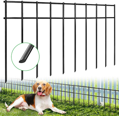Animal Barrier Fence, Sharp Angled Ends, Ground Spike Defense,Underground Decorative Garden Fence(
