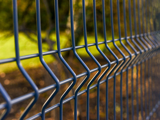 Galvanized 3D 1.83x2.43m Welded Wire Mesh Fencing For Sports Field