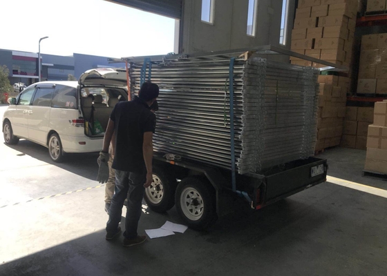 Silver Steel 6 Rail 5x7ft Heavy Duty Cattle Panel Rust Resistant