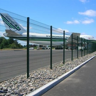 Iron 3d Curvy 7ft Width Welded Wire Mesh Fencing For Road