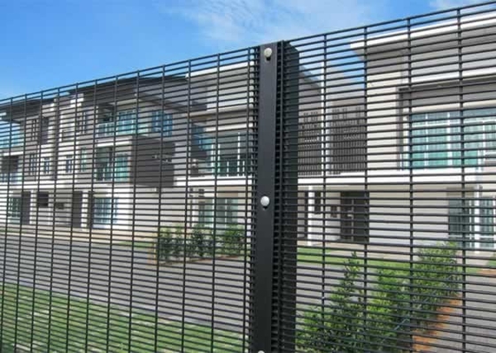 Iron 7ft Wide Fence Panels , Anti Corrosion 358 Security Fencing