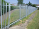 9ft Wide Fence Panel , W Pale Black Palisade Fencing