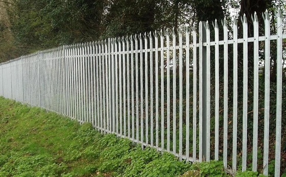 ODM Corrosion Resistant Galvanised Palisade Fencing , 1.8m Sports Ground Fencing