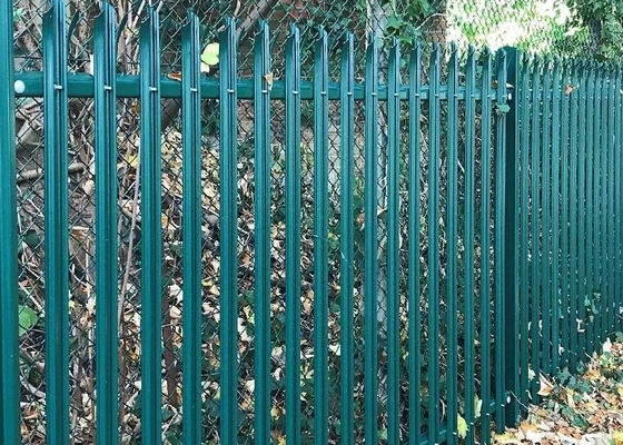 Unscalable 1.5m Triple Pointed Palisade Fencing For Garden