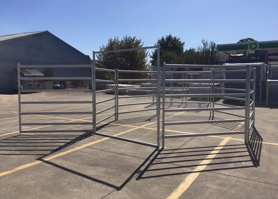 Assembled Galvanized 1.8x3.37m Heavy Duty Cattle Yard Gates